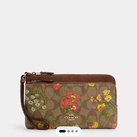 Coach Laurel signature floral shoulder bag set - Picture 13 of 16